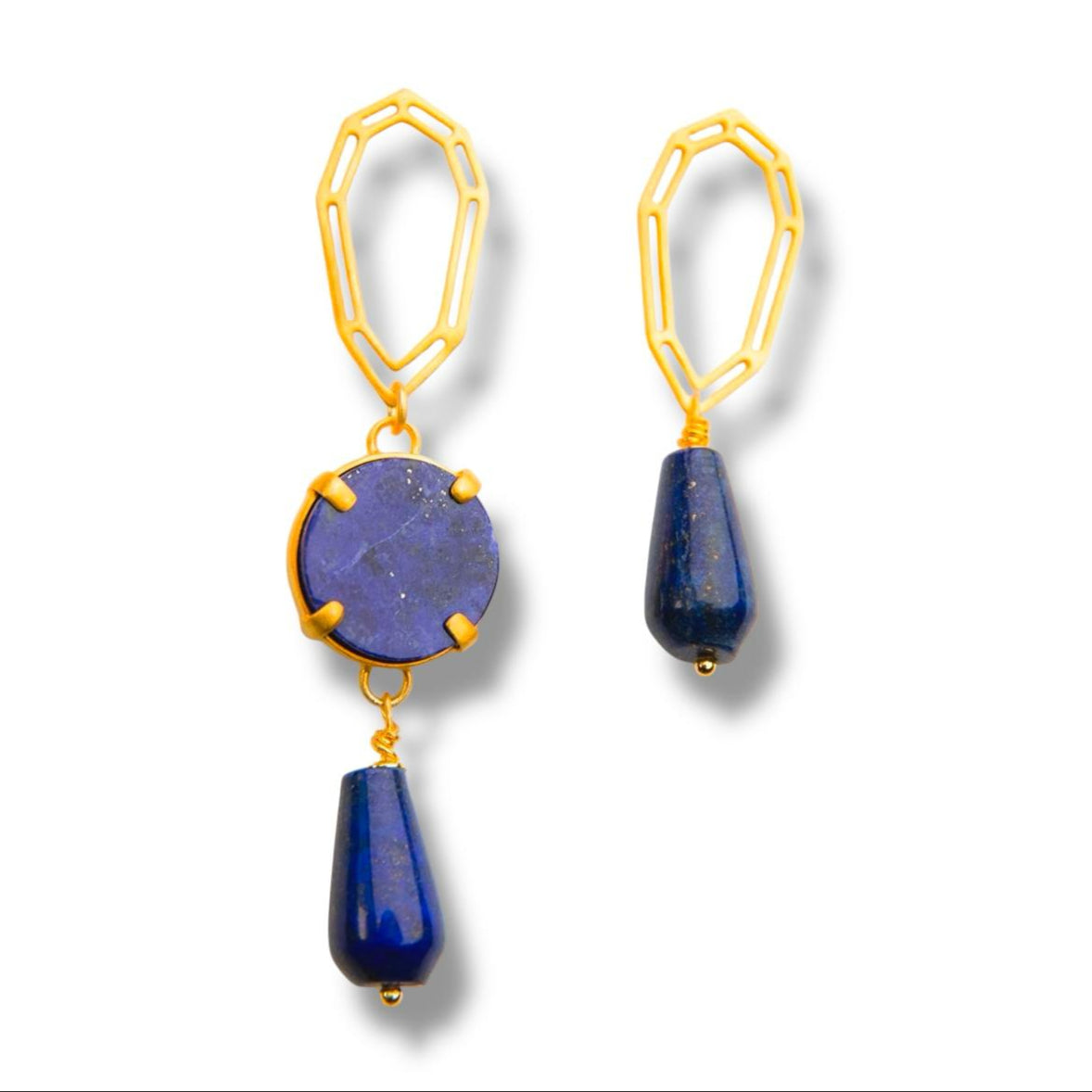 Golden Nightfall Earrings