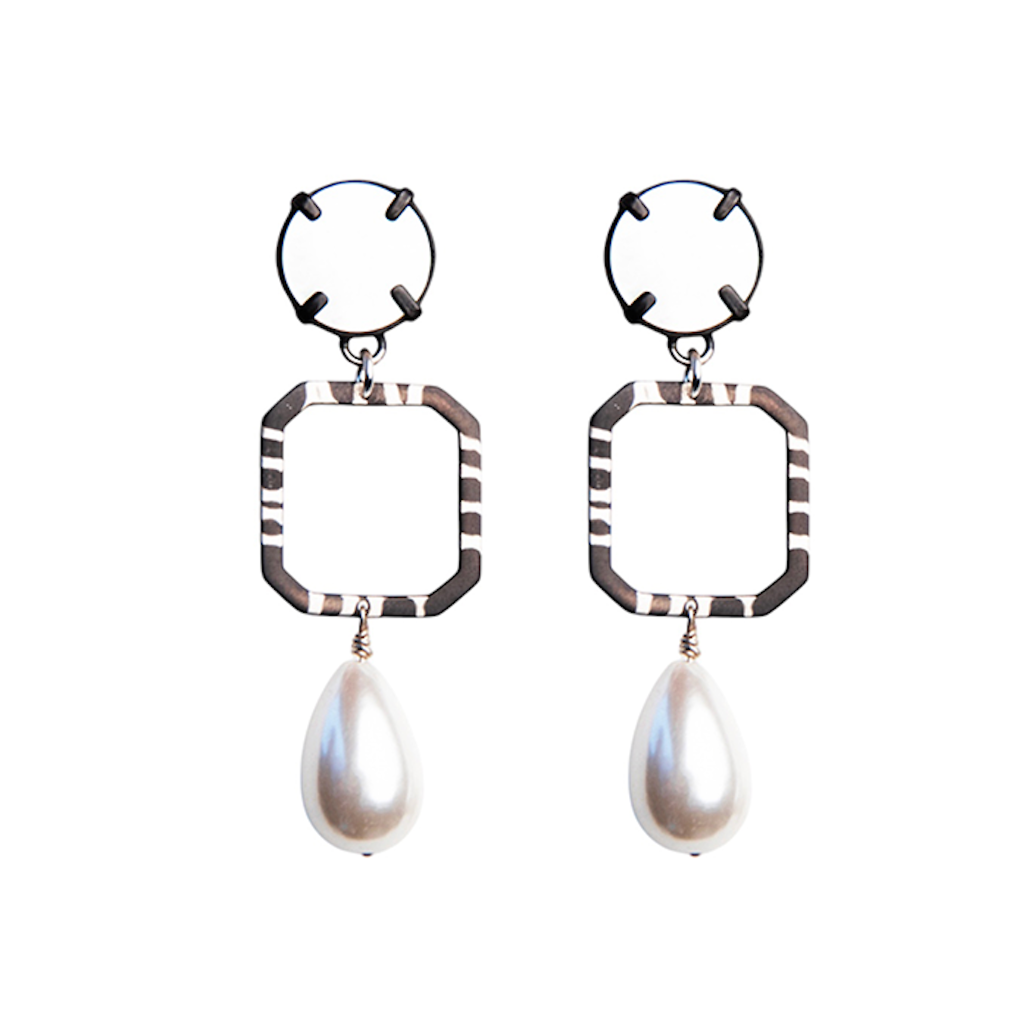 Twin Moon Earrings