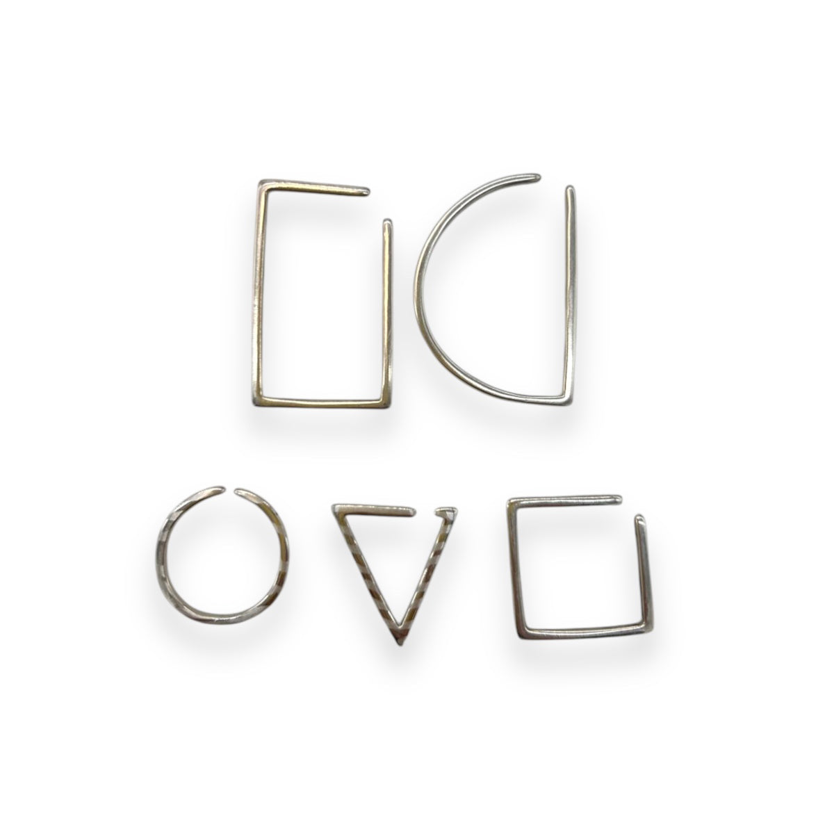 Rectangle Ear Cuff – No Piercing required