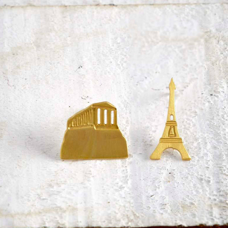 Paris Eiffel Tower Earrings