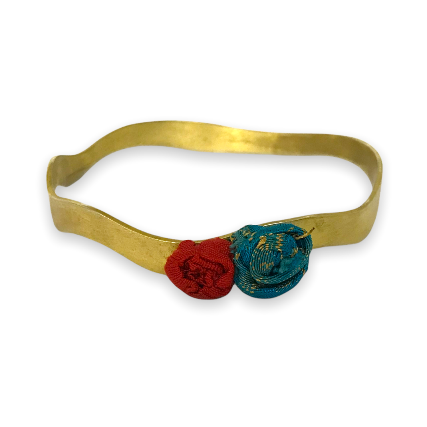 Flower Bangle Bracelet