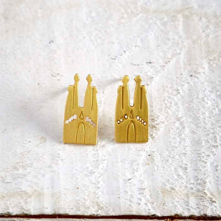 Barcelona Sagrada Familia Earrings